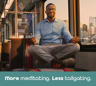 Calm Train Commuter